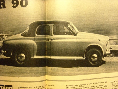 Nytest från 1955 av Rover 90