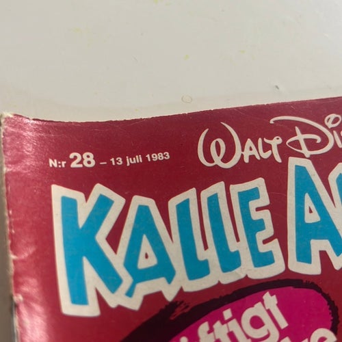 Kalle Anka & C:o, 1983