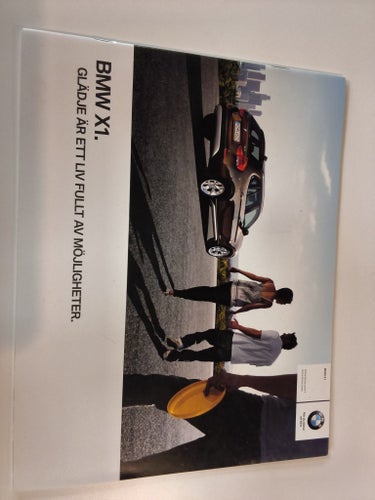 BMW X1 Broschyr