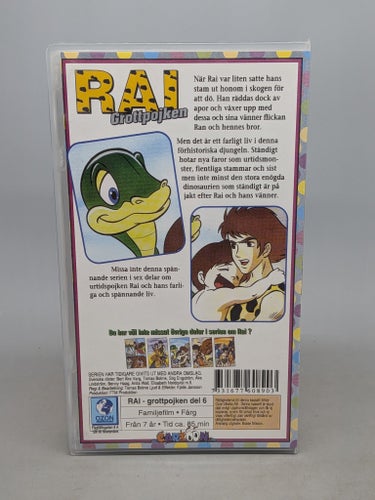 Rai grottpojken del 6 - Svenskt tal - VHS