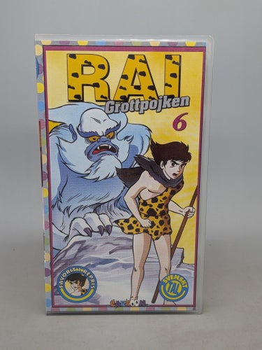 Rai grottpojken del 6 - Svenskt tal - VHS