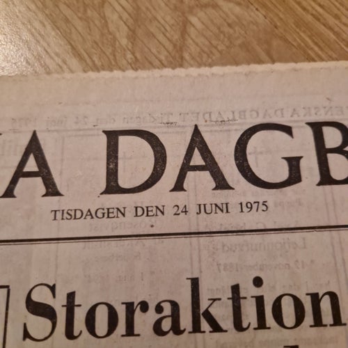 Svenska Dagbladet 24 juni 1975