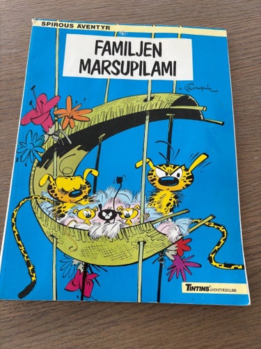 Familjen Marsupilami / Spirous äventyr seriemagasin från 1988