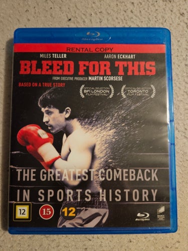 Bleed For This - Blu-ray (Drama, Sport)