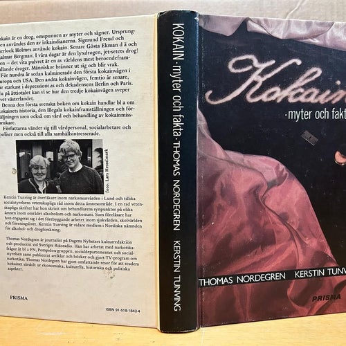 Kokain-myter och fakta av Thomas Nordegren, Kerstin Tunving, bok, Very good plus