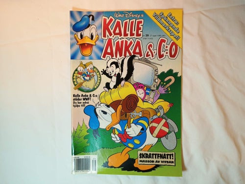 Kalle Anka & co - 1993 nr 39 - Bilaga: Vildmarksspel