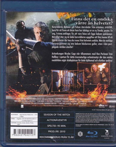 BluRay / Season Of The Witch / Nicolas Cage, Ron Perlman / Nära Nyskick
