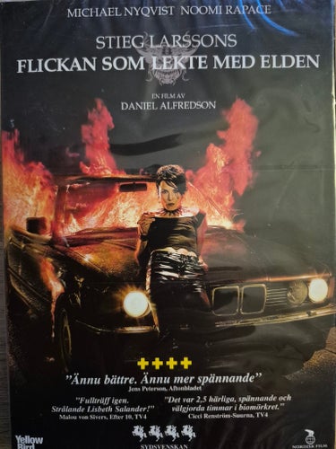 Flickan som lekte med elden - DVD Ny/Inplastad