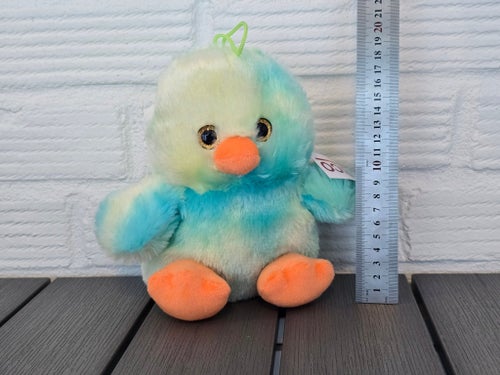 Ny nalle anka mjukis Söt Plysch Kyckling - LEICO 19cm.