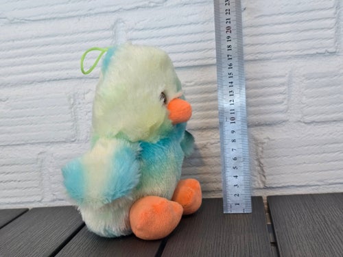 Ny nalle anka mjukis Söt Plysch Kyckling - LEICO 19cm.