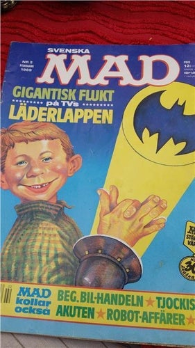 svenska MAD nr 2/1989 !