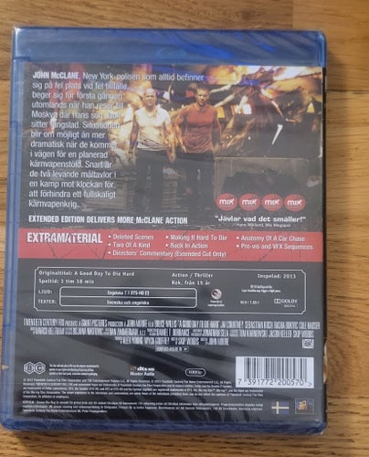 A Good Day to Die Hard - Extended Cut NY inplastad (Blu-ray)