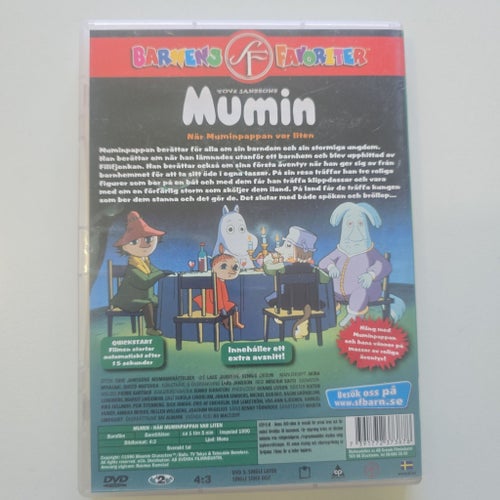 Mumin: När Muminpappan var liten (DVD)