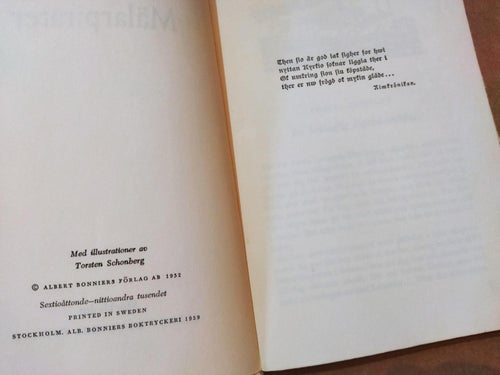 Mälarpirater av Sigfrid Siwertz, bok, häftad, Fine