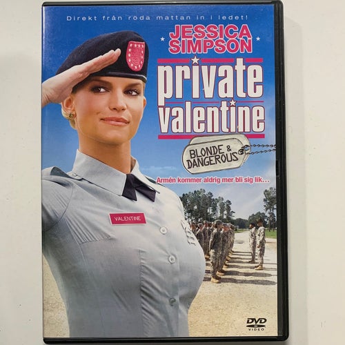 PRIVATE VALENTINE: BLONDE & DANGEROUS.. JESSICA SIMPSON. DVD KOMEDI -07.