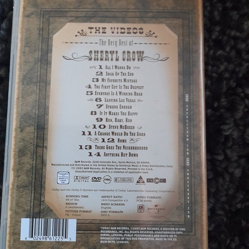 Sheryl Crow - The Videos: The Very Best Of (DVD)
