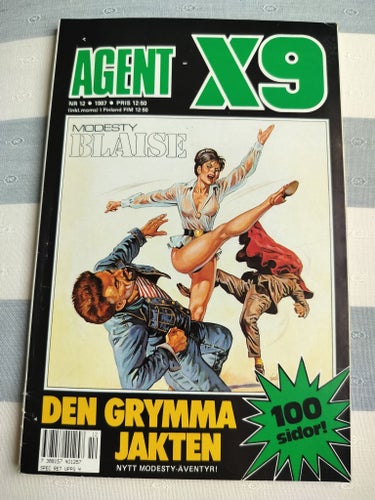 Agent X9: nr 12 1987 Modesty Blaise