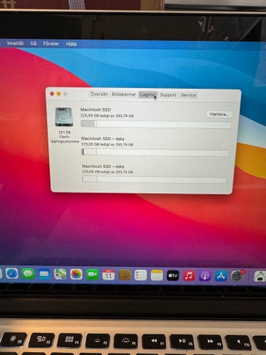 MacBook Pro (Retina, 13-tum, sent 2013)