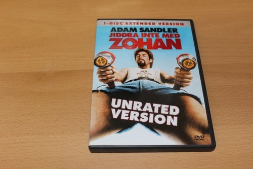 DVD-film: Jiddra inte med Zohan (Adam Sandler)