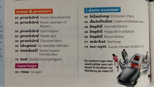 Vi bilägare nr 15 2008: Ford Mondeo, Skoda Superb, Suzuki Intruder, Skoda Fabia