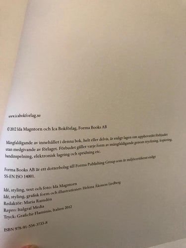 FRÅN LOPPIS TILL SALONG Ida Magntorn 2012