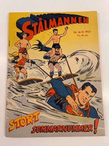* Stålmannen  , Nr 14 - 15    - 1953 *