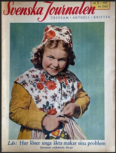 Svenska journalen 3 1947 Torild Backe, Therese Berendt, Eva von Heidecken