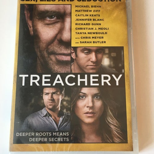 Treachery (2013 av Travis Romero). 1st inplastad DVD.
