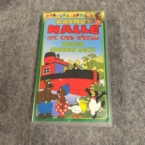 Rasmus Nalle reser jorden runt - VHS