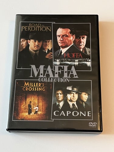 Mafia collection box (Box med fyra maffiafilmer). Beg. DVD