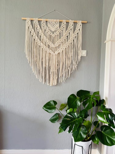 Macrame väggbonad SIGNE