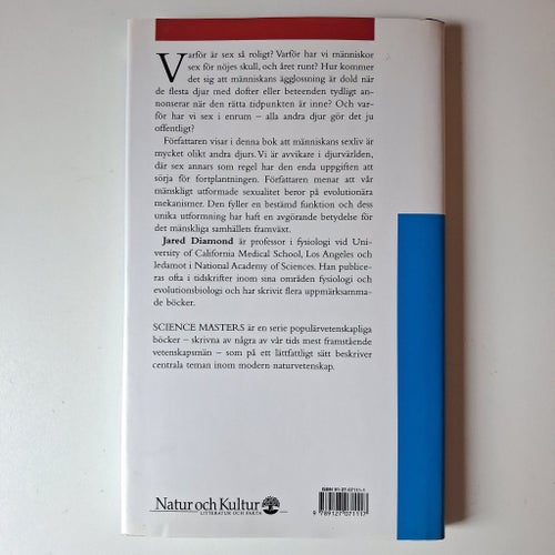 Varför är sex så roligt? av Jared Diamond, 1998