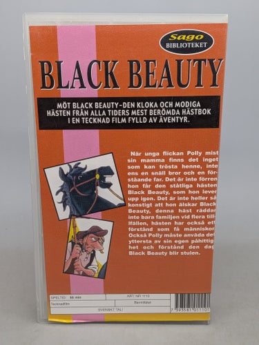 Black Beauty - Svenskt tal - VHS