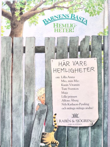 Barnens Bästa Hemligheter! Rabén & Sjögren 1985