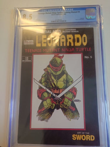 Teenage Mutant Ninja Turtles Training Manual #5 av Peter Brody, 1986