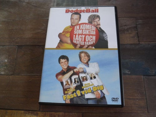 DVD 2 filmer Dodge ball, Fäst vid dig