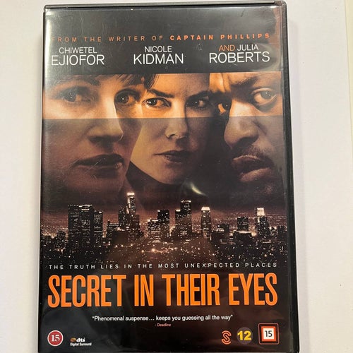 SECRET IN THEIR EYES. DVD THRILLER -15. EJIOFOR, NICOLE KIDMAN, JULIA ROBERTS