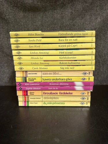 14 st. Harlequin Special - Bokpaket