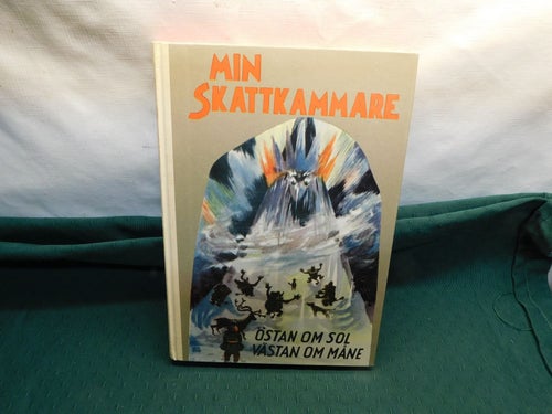 Min Skattkammare " Östan om Sol Västan om Måne " 1970 Inbunden Bok för Barn