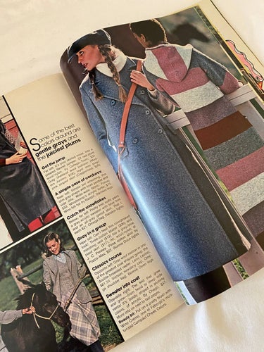 Seventeen. Modetidning 1976.Gott skick