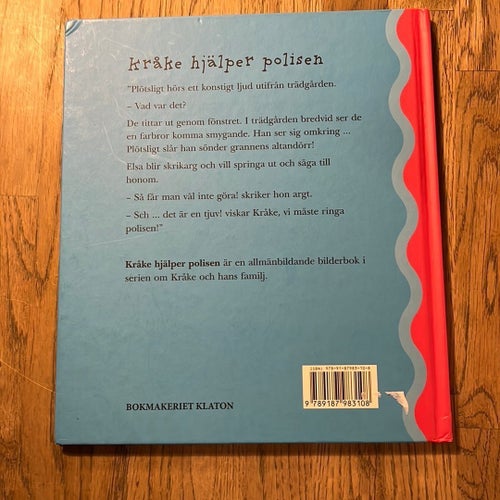 Kråke hjälper polisen av Marie Bosson Rydell och Jessica Lindholm