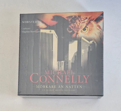 Michael Connelly - Mörkare än natten / Ljudbok CD / Ny Inplastad