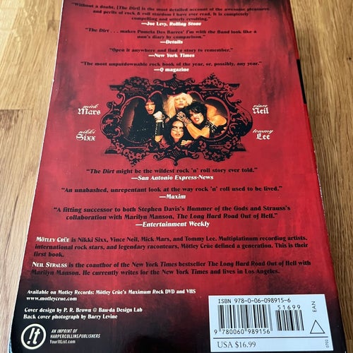ENG: The Dirt: Confessions of the World's Most Notorious Rock Band