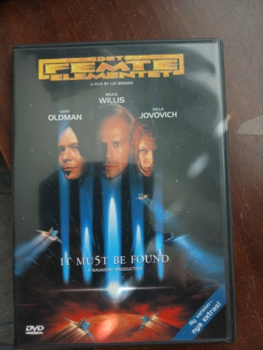 The Fifth Element (Det Femte Elementet) DVD