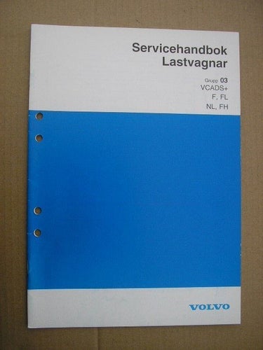 VOLVO Verkstadshandbok Lastbil VCADS + F FL NL FH