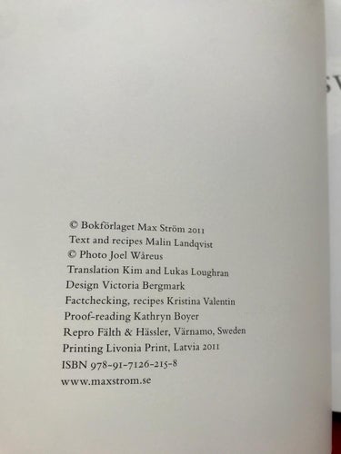 SWEDISH COOKIES AND DESSERTS Malin Landqvist 2011