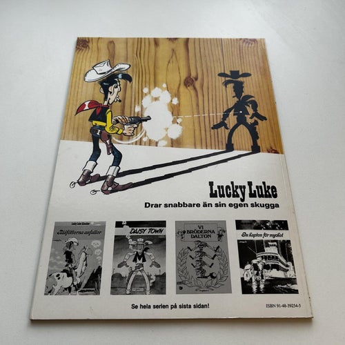 Lucky Lukes äventyr #16, 1984, toppex! NM-