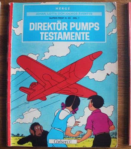 JOHAN, LOTTA OCH JOCKO Direktör pumps Testamente nr 3 del 1 1972