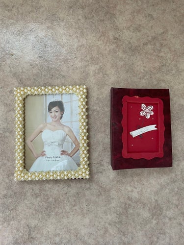 Photoframe och två photo album