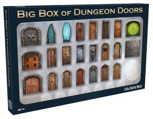 Big Box of Dungeon Doors - Loke Battle Mats